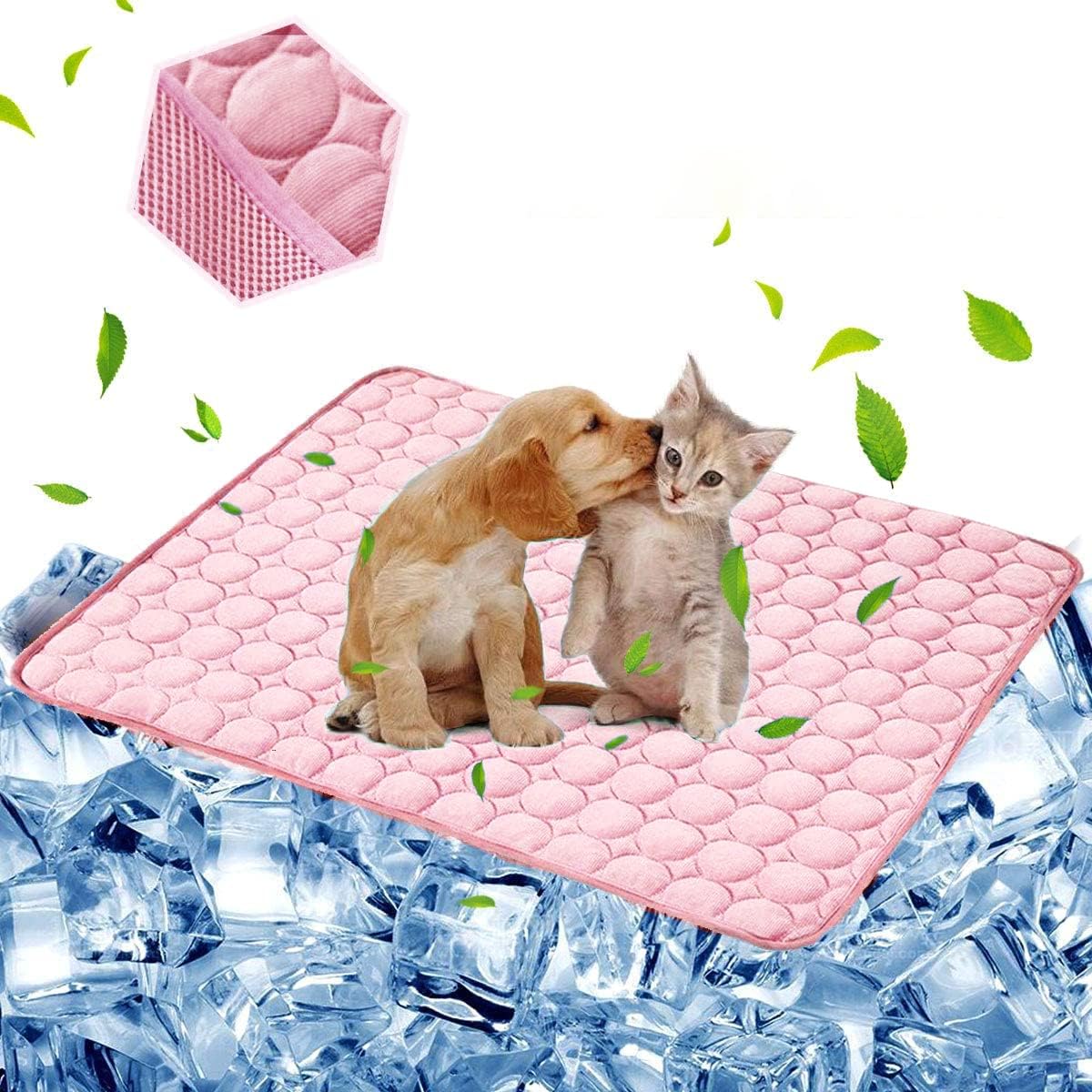 Dog Cooling Pad – Reversible, Washable Summer Mat
