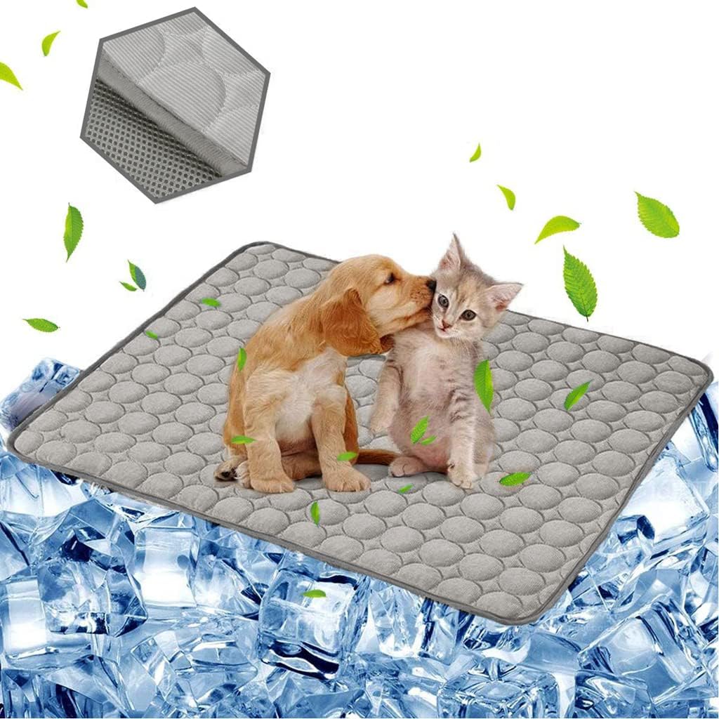 Dog Cooling Pad – Reversible, Washable Summer Mat