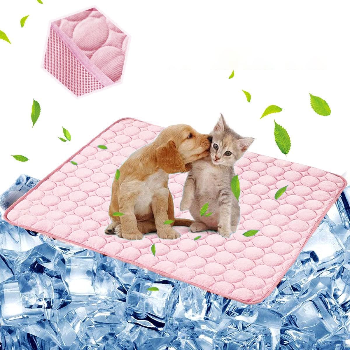 Dog Cooling Pad – Reversible, Washable Summer Mat