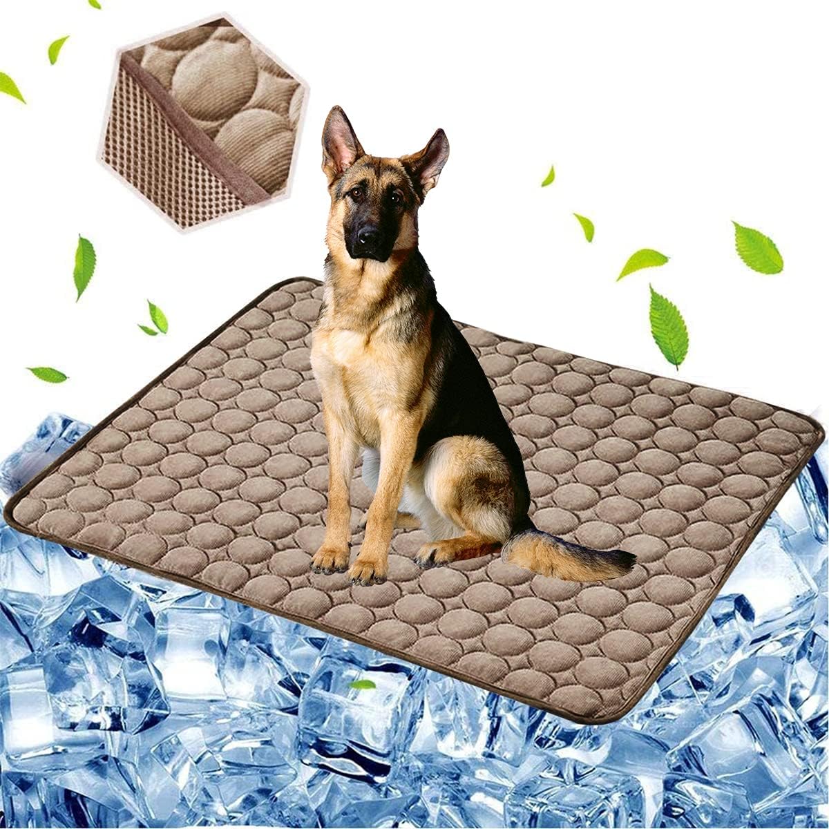 Dog Cooling Pad – Reversible, Washable Summer Mat