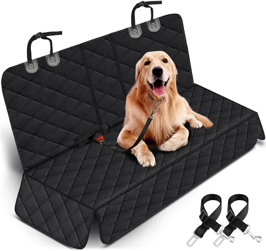 Dog Car Seat Cover – Waterproof, Non-Slip Back Seat Protector for Cars, Trucks & SUVs