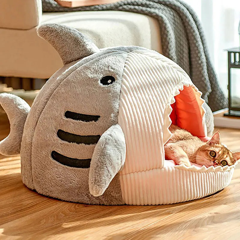Luxury Plush Shark Bed
