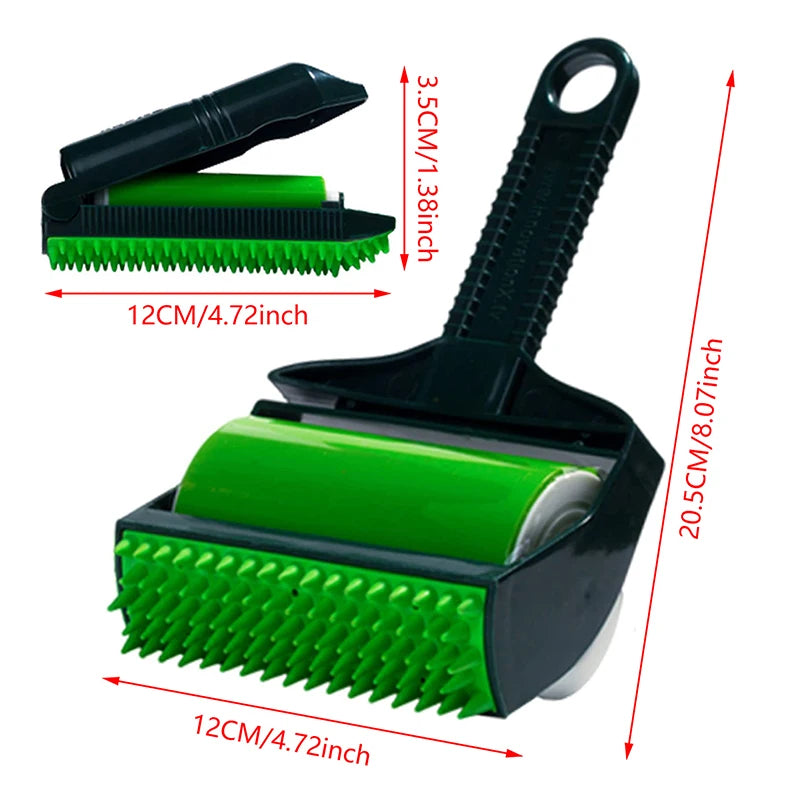 EcoLint™ Dual Roller – Reusable Pet Hair Remover for Home & Travel