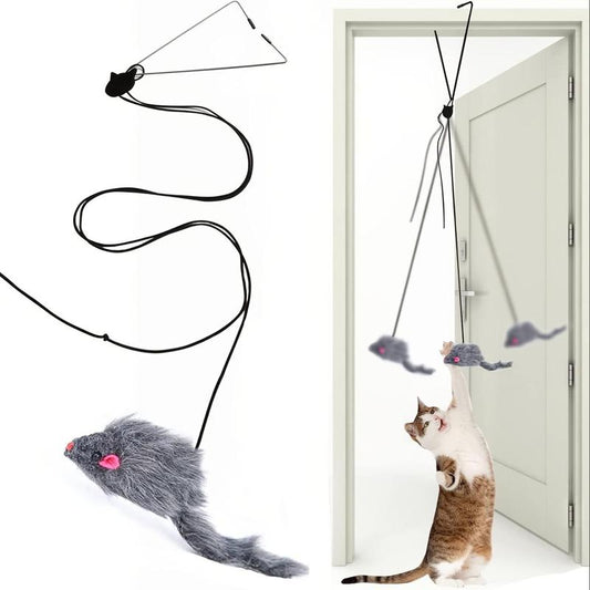 Feline Frenzy: The Purrfect Mouse on a String - Because Your Cat Deserves a Valentine Too!