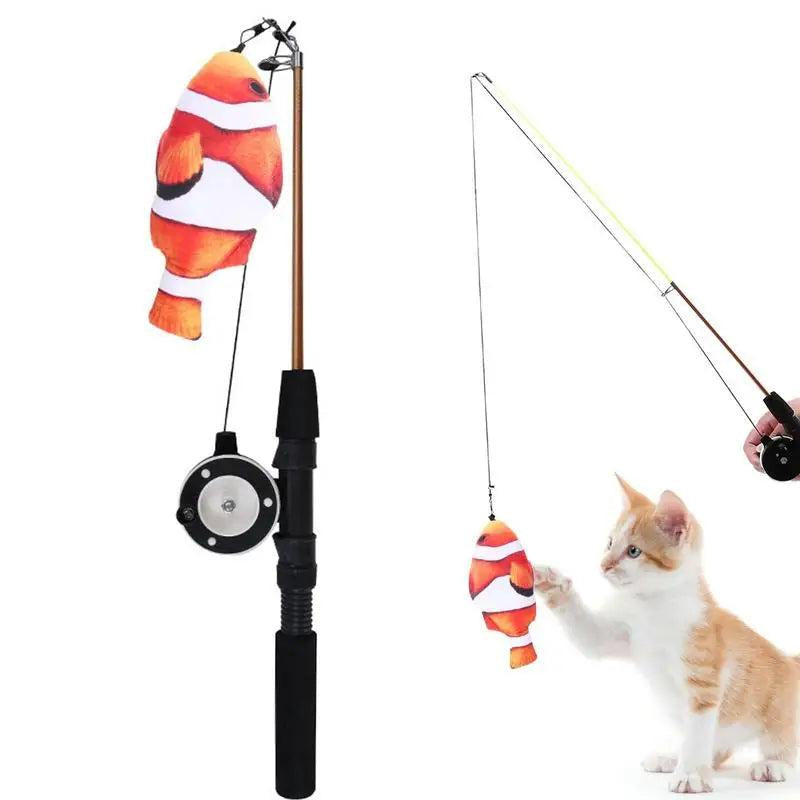 Feline Fishing Rod: Reel in Your Cat's Attention Indoors and Outdoors!