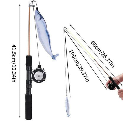 Feline Fishing Rod: Reel in Your Cat's Attention Indoors and Outdoors!