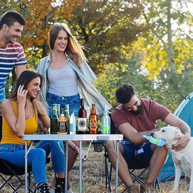 Bark-tastic Squeaky Chew Toy: The Bottle That Thinks It's a Tennis Ball's Spa Day!