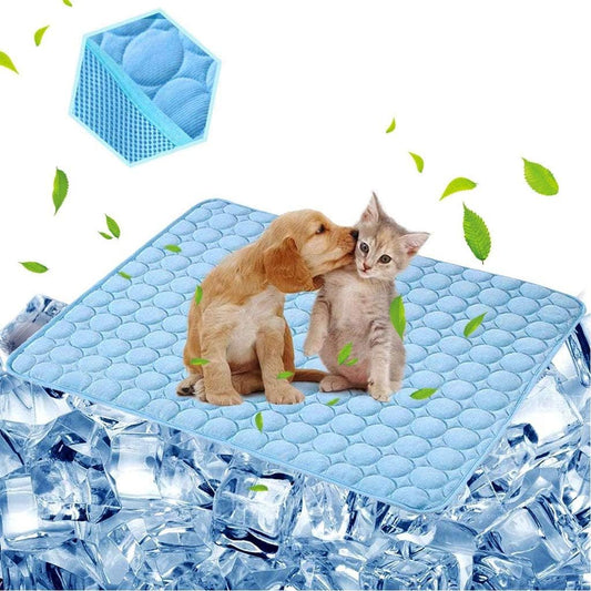 Dog Cooling Pad – Reversible, Washable Summer Mat