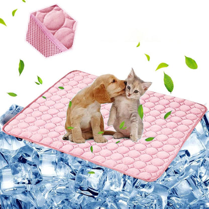 Dog Cooling Pad – Reversible, Washable Summer Mat