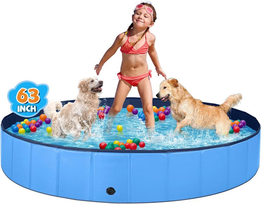 Durable Foldable Dog Pool – Easy to Set Up and Perfect for Big Dogs