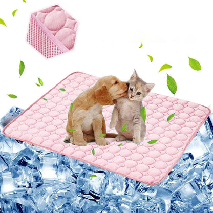 Dog Cooling Pad – Reversible, Washable Summer Mat