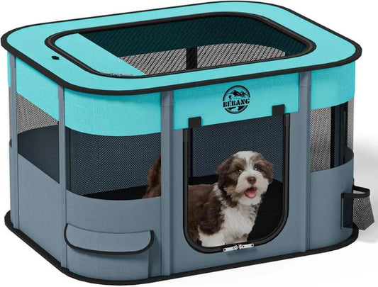 Puppy Jail: The Ultimate Foldable Funhouse for Your Furry Escape Artist!